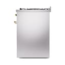 Nostalgie II 30 UP30QNMPSSG Freestanding Dual Fuel Range with 5 Sealed Burners Single Oven with Solid Door with Brass knobs view 6