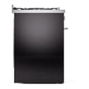 Professional Plus II 30 UP30WMPBK Freestanding Dual Fuel Range with 5 Sealed Burners Single Oven with Triple Glass Door with Stainless Steel knobs view 7