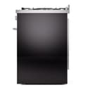 Professional Plus II 30 UP30WMPBK Freestanding Dual Fuel Range with 5 Sealed Burners Single Oven with Triple Glass Door with Stainless Steel knobs view 8