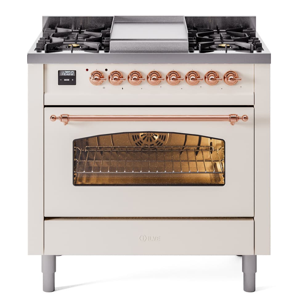36" Freestanding Dual Fuel Range