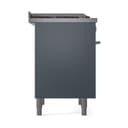 Professional Plus II 36 UP36FQMPBG Freestanding Dual Fuel Range with 6 Sealed Burners with Griddle Single Oven with Solid Door with Stainless Steel knobs view 4