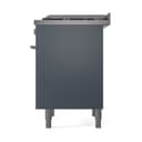 Professional Plus II 36 UP36FQMPBG Freestanding Dual Fuel Range with 6 Sealed Burners with Griddle Single Oven with Solid Door with Stainless Steel knobs view 5