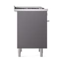 Professional Plus II 36 UP36FQMPMG Freestanding Dual Fuel Range with 6 Sealed Burners with Griddle Single Oven with Solid Door with Stainless Steel knobs view 4