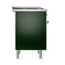 Nostalgie II 36 UP36FQNMPEGP Freestanding Dual Fuel Range with 6 Sealed Burners with Griddle Single Oven with Solid Door with Copper knobs view 4