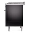 Professional Plus II 36 UP36FWMPBK Freestanding Dual Fuel Range with 6 Sealed Burners with Griddle Single Oven with Triple Glass Door with Stainless Steel knobs view 8