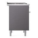 Professional Plus II 36 UP36FWMPMG Freestanding Dual Fuel Range with 6 Sealed Burners with Griddle Single Oven with Triple Glass Door with Stainless Steel knobs view 7