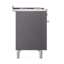 Professional Plus II 48 UP48FQMPMG Freestanding Dual Fuel Range with 8 Sealed Burners with Griddle Double Oven with Solid Door with Stainless Steel knobs view 4