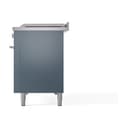 Professional Plus II 48 UP48FSQMPBG Freestanding Dual Fuel Range with 5 Sealed Burners with Griddle and French Top Double Oven with Solid Door with Stainless Steel knobs view 5