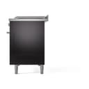 Professional Plus II 48 UP48FSQMPBK Freestanding Dual Fuel Range with 5 Sealed Burners with Griddle and French Top Double Oven with Solid Door with Stainless Steel knobs view 5