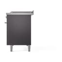 Professional Plus II 48 UP48FSQMPMG Freestanding Dual Fuel Range with 5 Sealed Burners with Griddle and French Top Double Oven with Solid Door with Stainless Steel knobs view 5