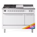 Professional Plus II 48 UP48FSQMPRA Freestanding Dual Fuel Range with 5 Sealed Burners with Griddle and French Top Double Oven with Solid Door with Stainless Steel knobs view 1