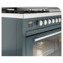 Professional Plus II 48 UP48FSWMPBG Freestanding Dual Fuel Range with 5 Sealed Burners with Griddle and French Top Double Oven with Triple Glass Door with Stainless Steel knobs view 7