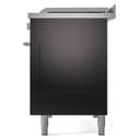 Professional Plus II 48 UP48FSWMPBK Freestanding Dual Fuel Range with 5 Sealed Burners with Griddle and French Top Double Oven with Triple Glass Door with Stainless Steel knobs view 10