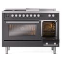 Professional Plus II 48 UP48FSWMPMG Freestanding Dual Fuel Range with 5 Sealed Burners with Griddle and French Top Double Oven with Triple Glass Door with Stainless Steel knobs view 5