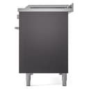 Professional Plus II 48 UP48FSWMPMG Freestanding Dual Fuel Range with 5 Sealed Burners with Griddle and French Top Double Oven with Triple Glass Door with Stainless Steel knobs view 10