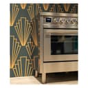 Professional Plus II 48 UP48FSWMPSS Freestanding Dual Fuel Range with 5 Sealed Burners with Griddle and French Top Double Oven with Triple Glass Door view 12