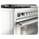 Professional Plus II 48 UP48FSWMPSS Freestanding Dual Fuel Range with 5 Sealed Burners with Griddle and French Top Double Oven with Triple Glass Door view 7