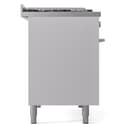 Professional Plus II 48 UP48FSWMPWH Freestanding Dual Fuel Range with 5 Sealed Burners with Griddle and French Top Double Oven with Triple Glass Door with Stainless Steel knobs view 9