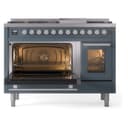Professional Plus II 48 UP48FWMPBG Freestanding Dual Fuel Range with 8 Sealed Burners with Griddle Double Oven with Triple Glass Door with Stainless Steel knobs view 4