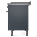 Professional Plus II 48 UP48FWMPBG Freestanding Dual Fuel Range with 8 Sealed Burners with Griddle Double Oven with Triple Glass Door with Stainless Steel knobs view 10
