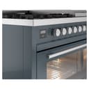 Professional Plus II 48 UP48FWMPBG Freestanding Dual Fuel Range with 8 Sealed Burners with Griddle Double Oven with Triple Glass Door with Stainless Steel knobs view 7