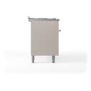 Nostalgie II 60 UP60FNMPAWC Freestanding Dual Fuel Range with 9 Sealed Burners with Griddle Double Oven with Triple Glass Door with Chrome knobs view 9