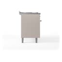 Nostalgie II 60 UP60FNMPAWP Freestanding Dual Fuel Range with 9 Sealed Burners with Griddle Double Oven with Triple Glass Door with Copper knobs view 10