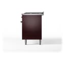 Nostalgie II 60 UP60FNMPBUB Freestanding Dual Fuel Range with 9 Sealed Burners with Griddle Double Oven with Triple Glass Door with Bronze knobs view 11