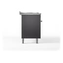 Nostalgie II 60 UP60FNMPMGG Freestanding Dual Fuel Range with 9 Sealed Burners with Griddle Double Oven with Triple Glass Door with Brass knobs view 10