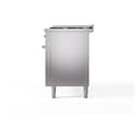 Nostalgie II 60 UP60FNMPSSC Freestanding Dual Fuel Range with 9 Sealed Burners with Griddle Double Oven with Triple Glass Door with Chrome knobs view 11