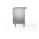 Nostalgie II 60 UP60FNMPSSG Freestanding Dual Fuel Range with 9 Sealed Burners with Griddle Double Oven with Triple Glass Door with Brass knobs view 11