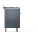 Professional Plus II 60 UP60FQMPBG Freestanding Dual Fuel Range with 9 Sealed Burners with Griddle Double Oven with Solid Door with Stainless Steel knobs view 4