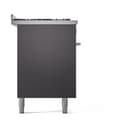 Professional Plus II 60 UP60FQMPMG Freestanding Dual Fuel Range with 9 Sealed Burners with Griddle Double Oven with Solid Door with Stainless Steel knobs view 4