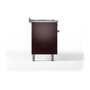 Nostalgie II 60 UP60FQNMPBUB Freestanding Dual Fuel Range with 9 Sealed Burners with Griddle Double Oven with Solid Door with Bronze knobs view 5