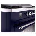 Nostalgie II 60 UP60FSNMPMBC Freestanding Dual Fuel Range with 7 Sealed Burners with Griddle and French Top Double Oven with Triple Glass Door with Chrome knobs view 8