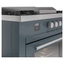 Professional Plus II 60 UP60FSWMPBG Freestanding Dual Fuel Range with 7 Sealed Burners with Griddle and French Top Double Oven with Triple Glass Door with Stainless Steel knobs view 7