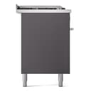 Professional Plus II 60 UP60FSWMPMG Freestanding Dual Fuel Range with 7 Sealed Burners with Griddle and French Top Double Oven with Triple Glass Door with Stainless Steel knobs view 9