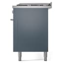 Professional Plus II 60 UP60FWMPBG Freestanding Dual Fuel Range with 9 Sealed Burners with Griddle Double Oven with Triple Glass Door with Stainless Steel knobs view 10