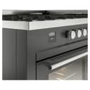 Professional Plus II 60 UP60FWMPMG Freestanding Dual Fuel Range with 9 Sealed Burners with Griddle Double Oven with Triple Glass Door with Stainless Steel knobs view 7