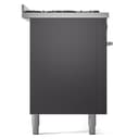 Professional Plus II 60 UP60FWMPMG Freestanding Dual Fuel Range with 9 Sealed Burners with Griddle Double Oven with Triple Glass Door with Stainless Steel knobs view 9