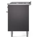 Professional Plus II 60 UP60FWMPMG Freestanding Dual Fuel Range with 9 Sealed Burners with Griddle Double Oven with Triple Glass Door with Stainless Steel knobs view 10