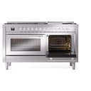 Professional Plus II 60 UP60FWMPSS Freestanding Dual Fuel Range with 9 Sealed Burners with Griddle Double Oven with Triple Glass Door view 5
