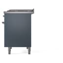 Nostalgie II 40 UPD40FNMPBGC Freestanding Dual Fuel Range with 6 Sealed Burners with Griddle Double Oven with Triple Glass Door with Chrome knobs view 10