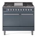 Professional Plus II 40 UPD40FQMPBG Freestanding Dual Fuel Range with 6 Sealed Burners with Griddle Double Oven with Solid Door with Stainless Steel knobs view 1