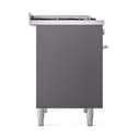 Professional Plus II 40 UPD40FQMPMG Freestanding Dual Fuel Range with 6 Sealed Burners with Griddle Double Oven with Solid Door with Stainless Steel knobs view 4