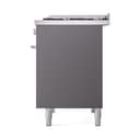 Professional Plus II 40 UPD40FQMPMG Freestanding Dual Fuel Range with 6 Sealed Burners with Griddle Double Oven with Solid Door with Stainless Steel knobs view 5