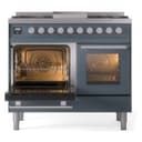 Professional Plus II 40 UPD40FWMPBG Freestanding Dual Fuel Range with 6 Sealed Burners with Griddle Double Oven with Triple Glass Door with Stainless Steel knobs view 4