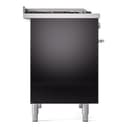 Professional Plus II 40 UPD40FWMPBK Freestanding Dual Fuel Range with 6 Sealed Burners with Griddle Double Oven with Triple Glass Door with Stainless Steel knobs view 9