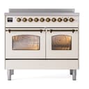 Nostalgie II Series 40 inch Freestanding Electric Induction Range with 6 Elements, Smoothtop Cooktop, 4.3 cu. ft. Total Oven Capacity, Convection Oven, Storage Drawer with Bronze Trim view 5