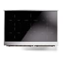 Nostalgie II 40 UPDI406NMPBGB Freestanding Electric Range Range with Induction Double Oven with Triple Glass Door with Bronze knobs view 8